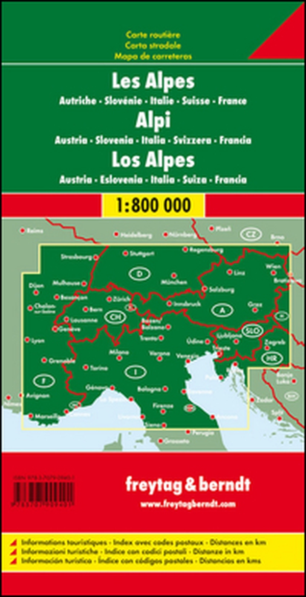 Alpi 1:800.000 - Librerie.coop Alpi 1:800.000 - Librerie.coop