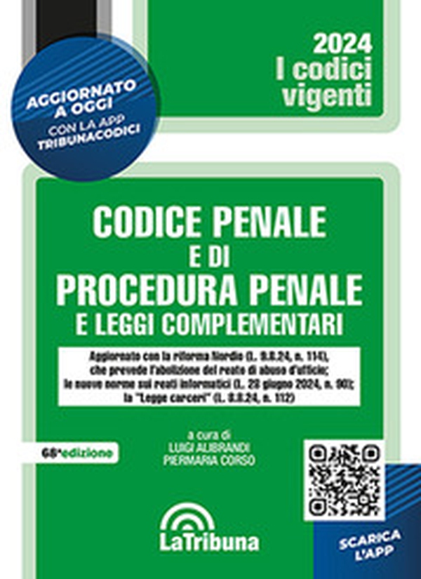 Codice penale e di procedura penale e leggi complementari - Librerie.coop Codice penale e di procedura penale e leggi complementari - Librerie.coop