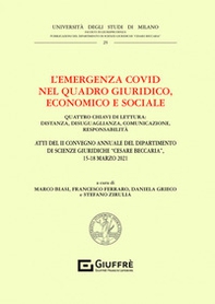L'emergenza Covid nel quadro giuridico, economico e sociale - Librerie.coop