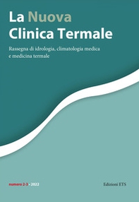 La nuova clinica termale. Rassegna di idrologia, climatologia medica e medicina termale - Vol. 2-3 - Librerie.coop