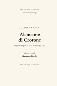 Alcmeone di Crotone - Librerie.coop