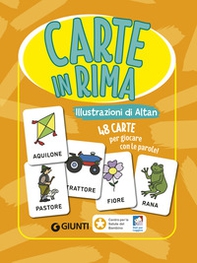Carte in rima. 48 carte per giocare con le parole - Librerie.coop Carte in rima. 48 carte per giocare con le parole - Librerie.coop