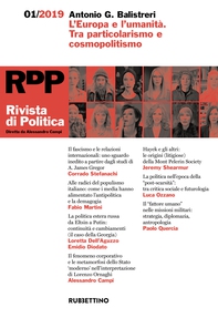 Rivista di Politica 1/2019 - Librerie.coop