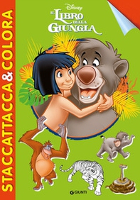 Il libro della giungla. Staccattacca & colora. Con adesivi - Librerie.coop