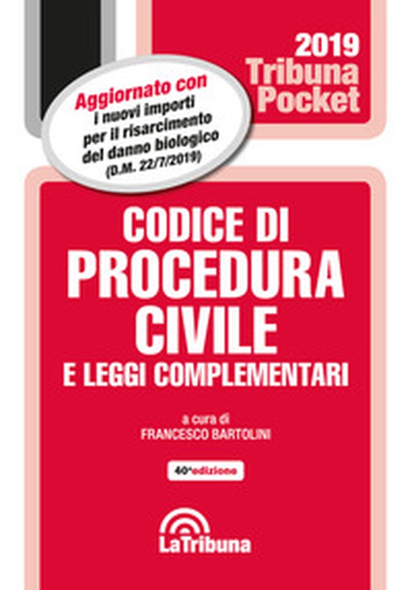 Codice di procedura civile e leggi complementari - Librerie.coop Codice di procedura civile e leggi complementari - Librerie.coop