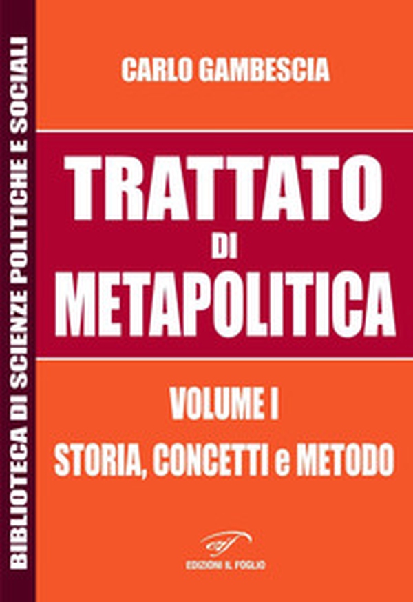 Trattato di metapolitica - Vol. 1 - Librerie.coop Trattato di metapolitica - Vol. 1 - Librerie.coop