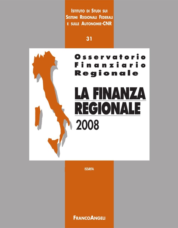 Osservatorio finanziario regionale/31. La finanza regionale 2008 - Librerie.coop Osservatorio finanziario regionale/31. La finanza regionale 2008 - Librerie.coop
