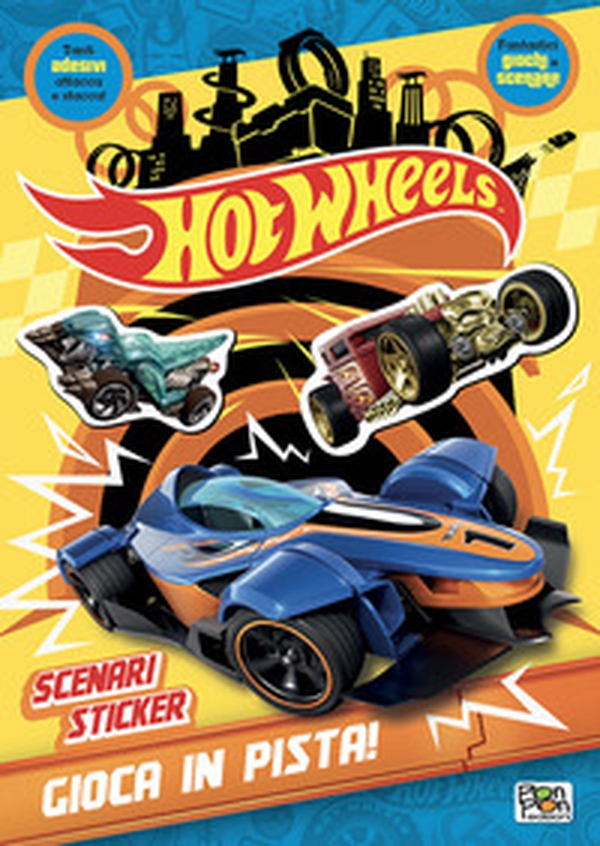 Gioca in pista! Hot Wheels. Scenari sticker - Librerie.coop Gioca in pista! Hot Wheels. Scenari sticker - Librerie.coop