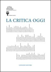 La critica oggi - Librerie.coop La critica oggi - Librerie.coop
