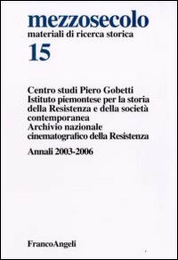 Mezzosecolo. Annali 2003-2006 - Librerie.coop Mezzosecolo. Annali 2003-2006 - Librerie.coop