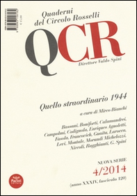 QCR. Quaderni del Circolo Fratelli Rosselli - Vol. 4 - Librerie.coop