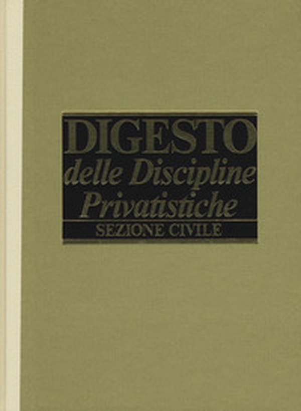 Digesto delle discipline privatistiche. Sezione civile. Aggiornamento - Vol. 12 - Librerie.coop Digesto delle discipline privatistiche. Sezione civile. Aggiornamento - Vol. 12 - Librerie.coop