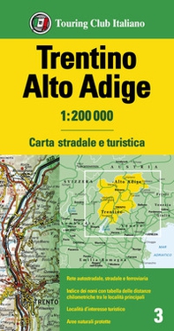 Trentino Alto Adige 1:200.000. Carta stradale e turistica - Librerie.coop