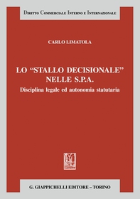 Lo "Stallo decisionale" nelle S.P.A. - e-Book - Librerie.coop Lo "Stallo decisionale" nelle S.P.A. - e-Book - Librerie.coop