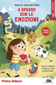 A spasso con le emozioni. Scegli l'emoji e crea la tua avventura! Stampatello minuscolo a leggibilità facilitata - Librerie.coop