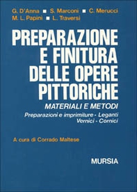 Materiali per la pittura. Preparazione e finitura delle opere pittoriche. Materiali e metodi. Preparazione e imprimiture, leganti, vernici, cornici - Librerie.coop