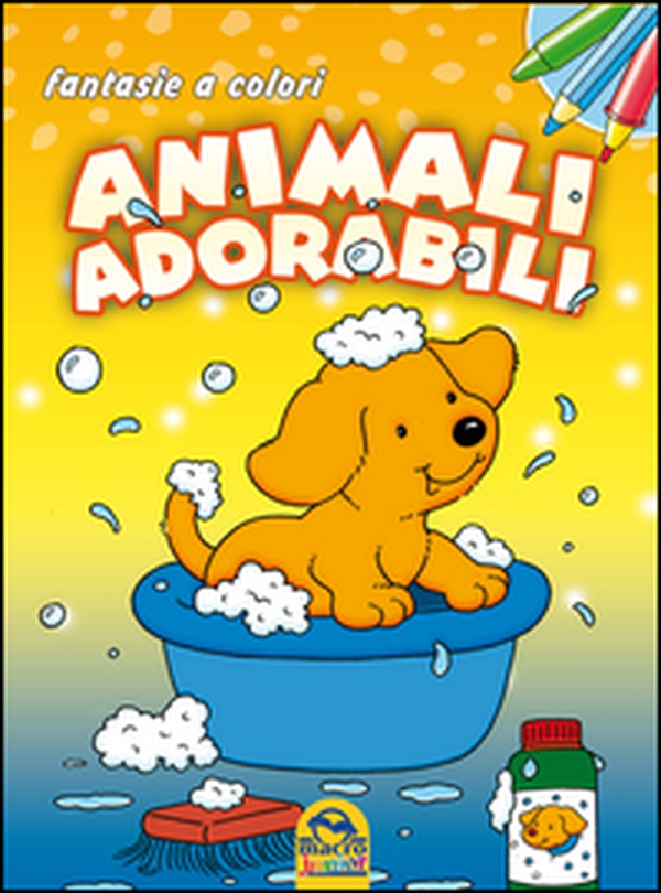 Animali adorabili. Fantasie a colori - Librerie.coop Animali adorabili. Fantasie a colori - Librerie.coop