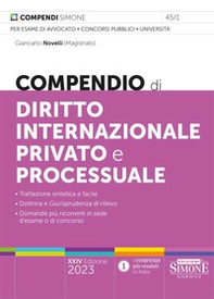 Compendio di diritto internazionale privato e processuale - Librerie.coop Compendio di diritto internazionale privato e processuale - Librerie.coop