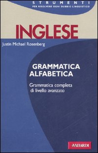 Inglese. Grammmatica alfabetica - Librerie.coop
