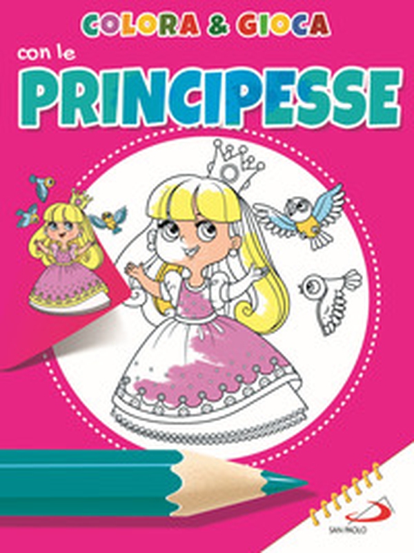 Colora e gioca con le principesse - Librerie.coop Colora e gioca con le principesse - Librerie.coop