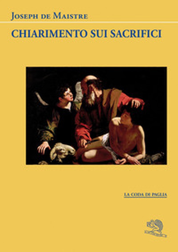 Chiarimento sui sacrifici - Librerie.coop Chiarimento sui sacrifici - Librerie.coop