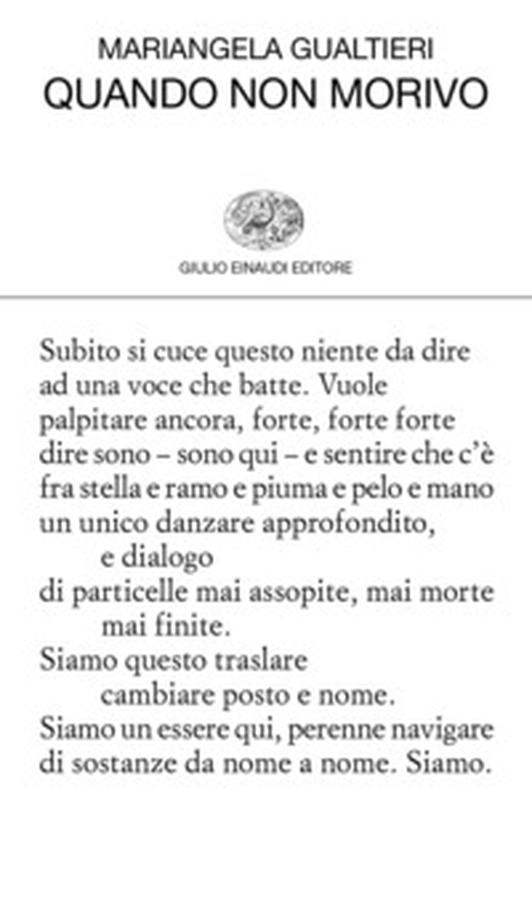 Quando non morivo - Librerie.coop Quando non morivo - Librerie.coop