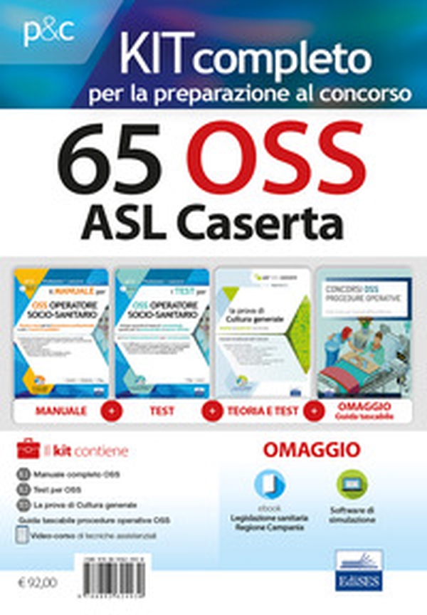 Kit completo 65 OSS ASL Caserta. Manuali per la preparazione completa al concorso - Librerie.coop Kit completo 65 OSS ASL Caserta. Manuali per la preparazione completa al concorso - Librerie.coop