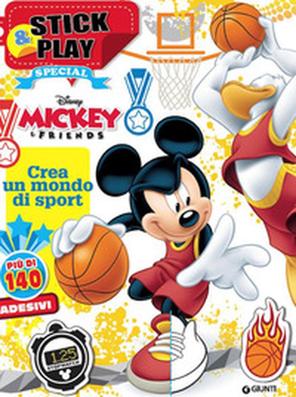 Mickey & friends. Crea un mondo di sport. Stick & play. Con adesivi - Librerie.coop Mickey & friends. Crea un mondo di sport. Stick & play. Con adesivi - Librerie.coop