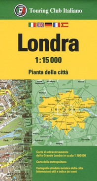 Londra 1:15.000. Pianta della città - Librerie.coop Londra 1:15.000. Pianta della città - Librerie.coop