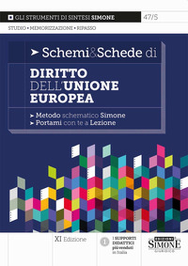 Schemi & schede di diritto dell'Unione Europea - Librerie.coop Schemi & schede di diritto dell'Unione Europea - Librerie.coop