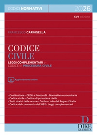Codice civile. Leggi complementari e codice di procedura civile 2026 - Librerie.coop