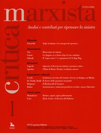 Critica marxista - Vol. 1 - Librerie.coop