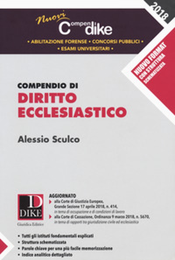 Compendio di diritto ecclesiastico - Librerie.coop Compendio di diritto ecclesiastico - Librerie.coop