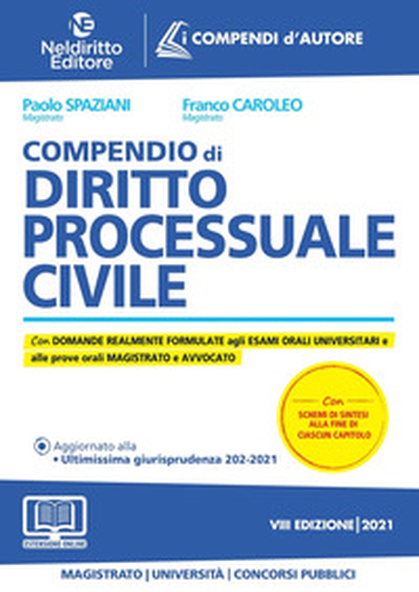 Compendio di diritto processuale civile - Librerie.coop Compendio di diritto processuale civile - Librerie.coop