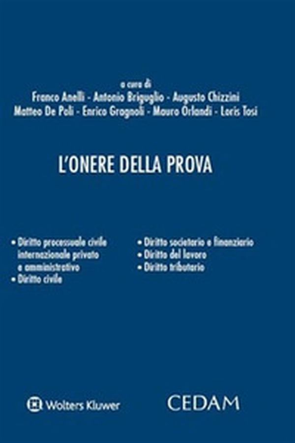 L'onere della prova - Librerie.coop L'onere della prova - Librerie.coop
