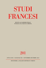 Studi francesi - Vol. 201 - Librerie.coop Studi francesi - Vol. 201 - Librerie.coop