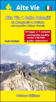 Alta via 1 delle Dolomiti. Da Monguelfo a Belluno (con appendice Belluno Venezia) - Librerie.coop