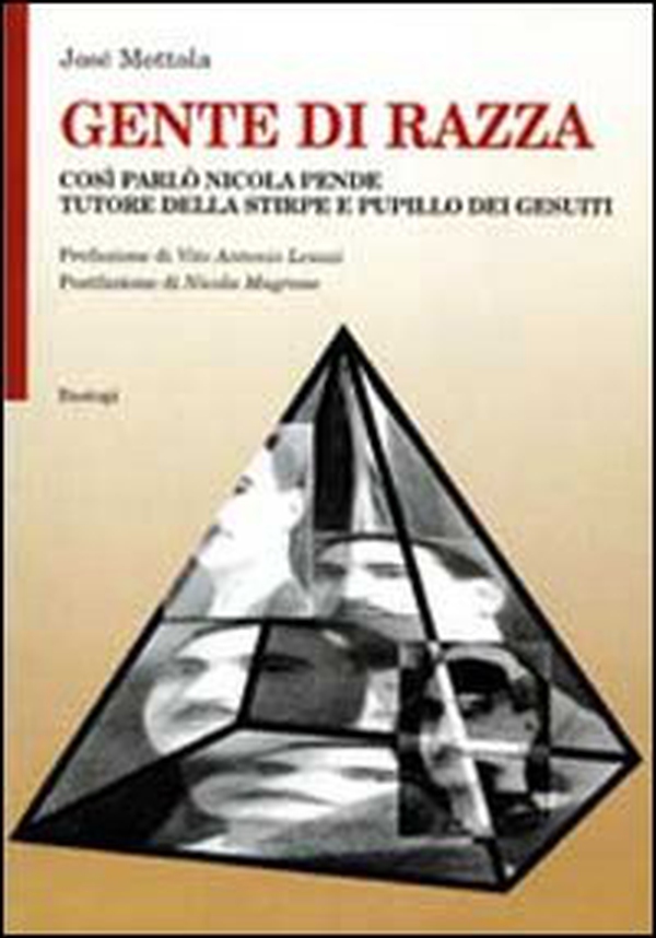 Gente di razza. Così parlò Nicola Pende tutore della stirpe e pupillo dei Gesuiti - Librerie.coop Gente di razza. Così parlò Nicola Pende tutore della stirpe e pupillo dei Gesuiti - Librerie.coop