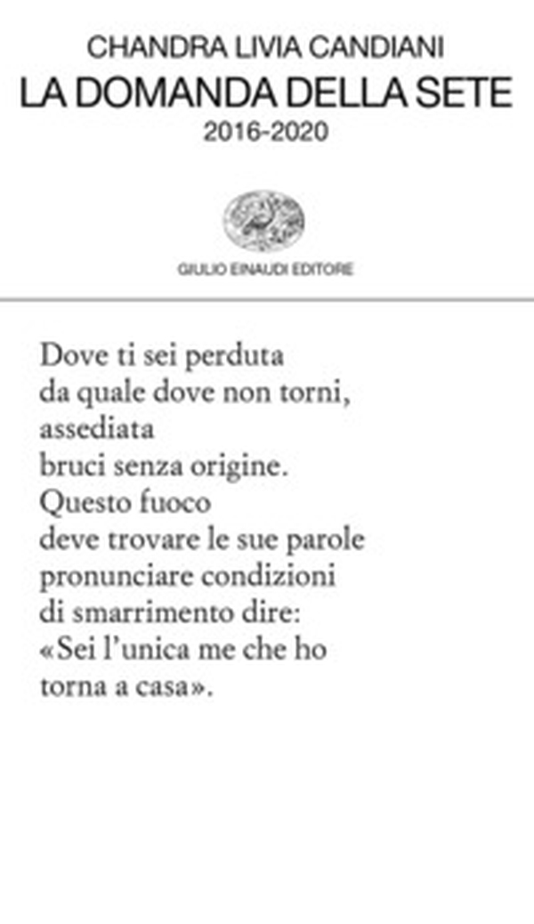 La domanda della sete 2016-2020 - Librerie.coop La domanda della sete 2016-2020 - Librerie.coop