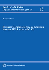 Business Combinations: a comparison between IFRS 3 and ASC 805 - Librerie.coop