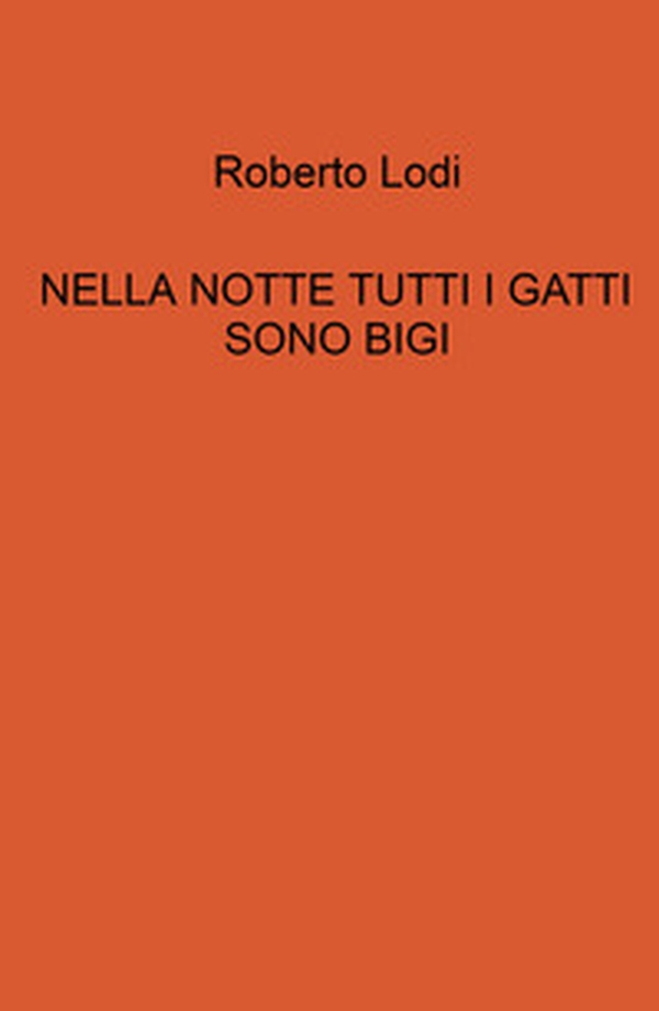 Nella notte tutti i gatti sono bigi - Librerie.coop Nella notte tutti i gatti sono bigi - Librerie.coop