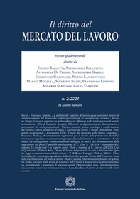 Il diritto del mercato del lavoro - Vol. 2 - Librerie.coop