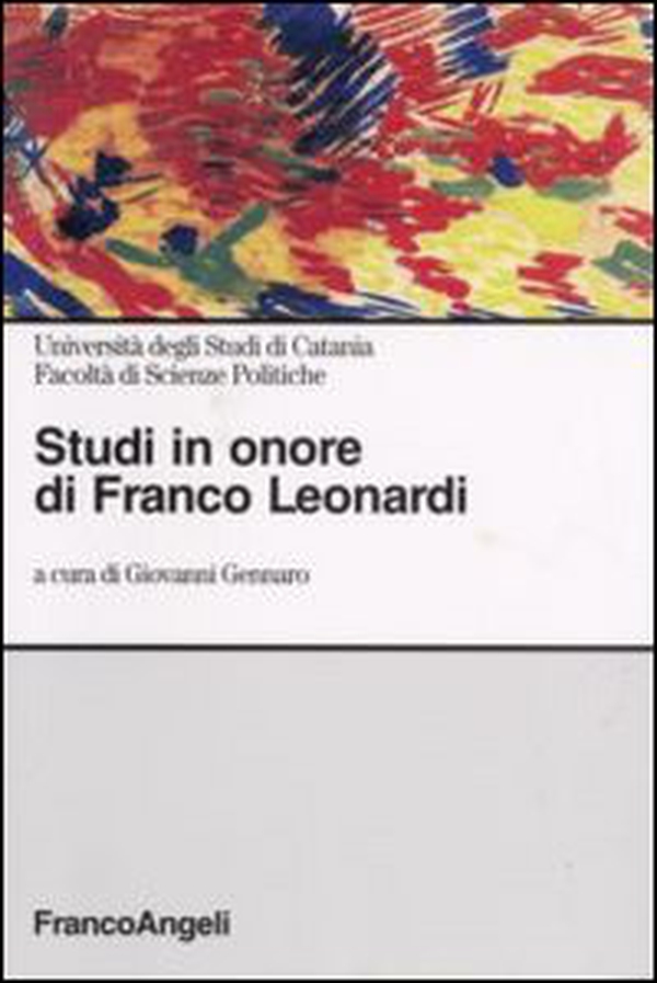 Studi in onore di Franco Leonardi - Librerie.coop Studi in onore di Franco Leonardi - Librerie.coop