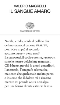 Il sangue amaro - Librerie.coop Il sangue amaro - Librerie.coop