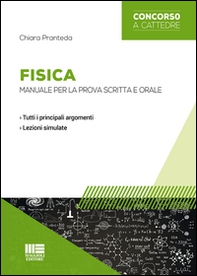 Fisica. Manuale per la prova scritta e orale - Librerie.coop