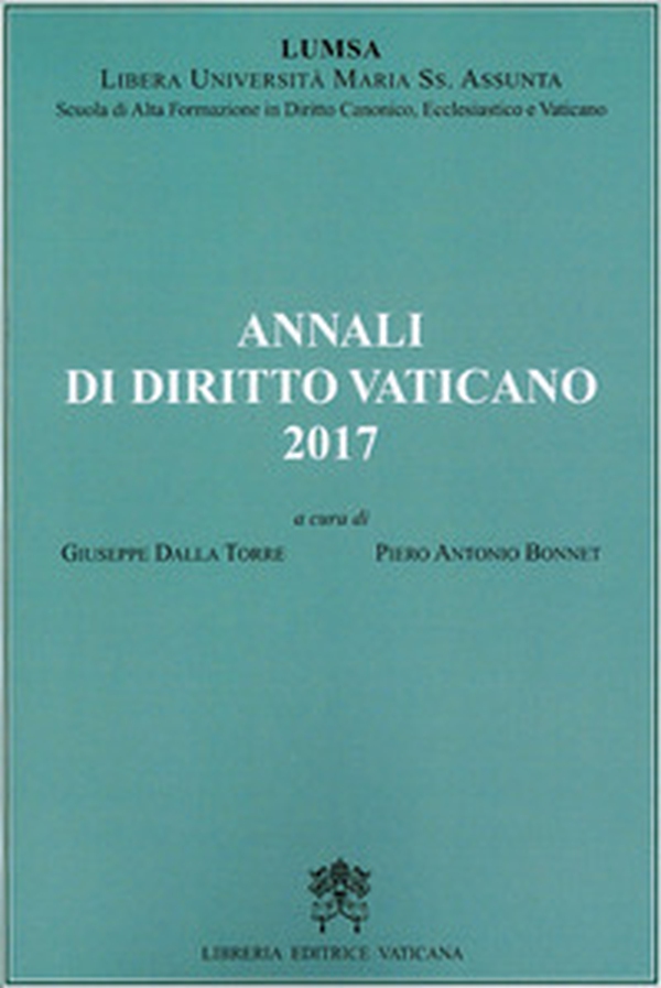 Annali di diritto vaticano - Librerie.coop Annali di diritto vaticano - Librerie.coop