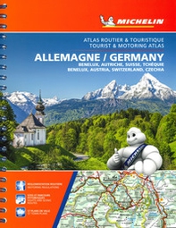 Germany. Benelux, Austria, Switzerland, Czech republic. Road atlas - Librerie.coop