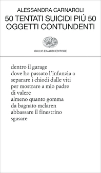 50 tentati suicidi più 50 oggetti contundenti - Librerie.coop 50 tentati suicidi più 50 oggetti contundenti - Librerie.coop