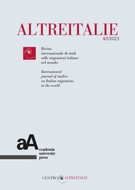 Altreitalie. Rivista internazionale di studi sulle popolazioni di origine italiana nel mondo - Vol. 67 - Librerie.coop Altreitalie. Rivista internazionale di studi sulle popolazioni di origine italiana nel mondo - Vol. 67 - Librerie.coop