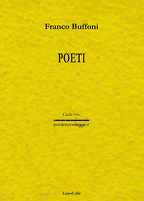 Poeti - Librerie.coop Poeti - Librerie.coop